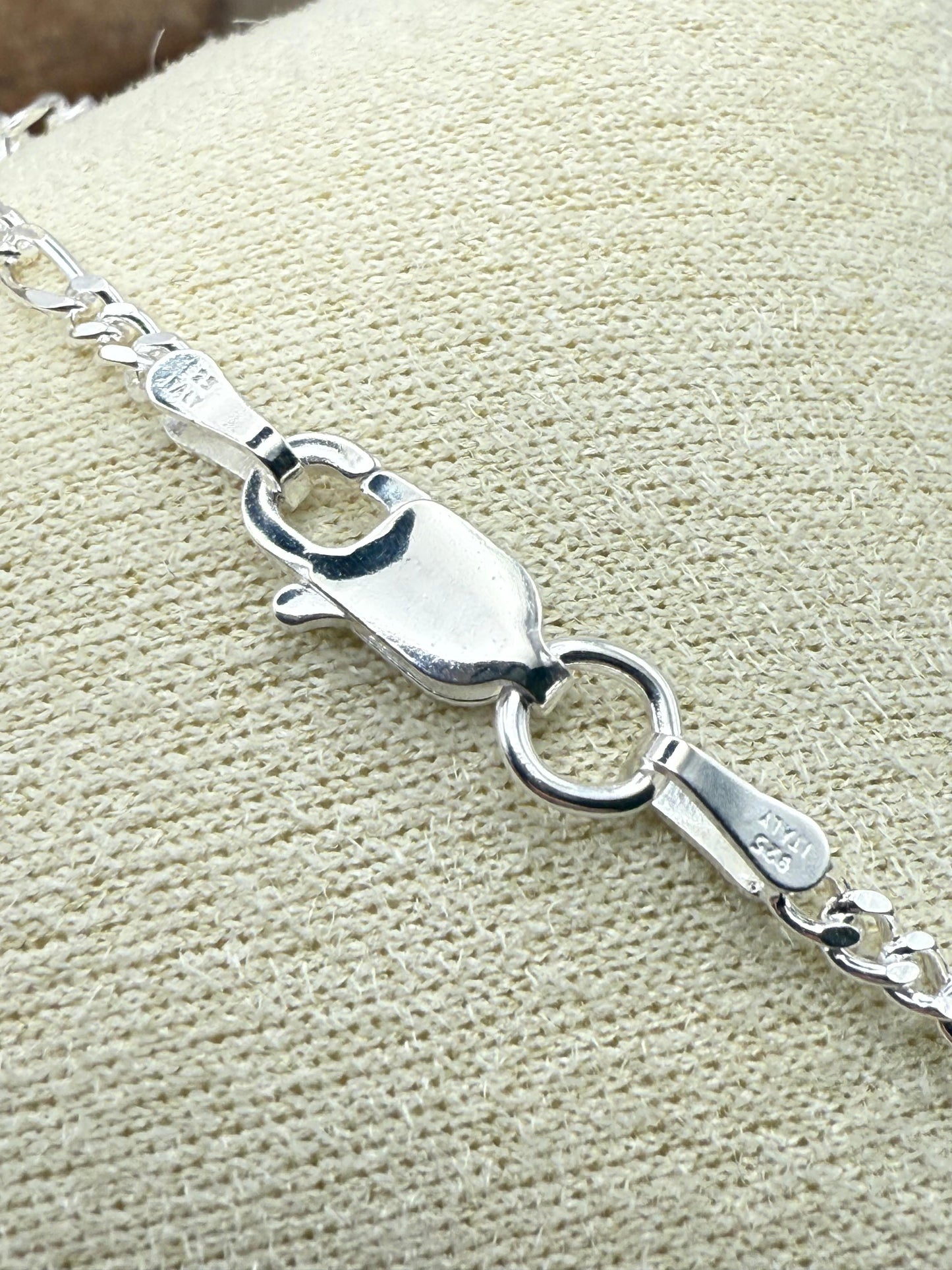 ID Bracelet 15cm Sterling Silver 925