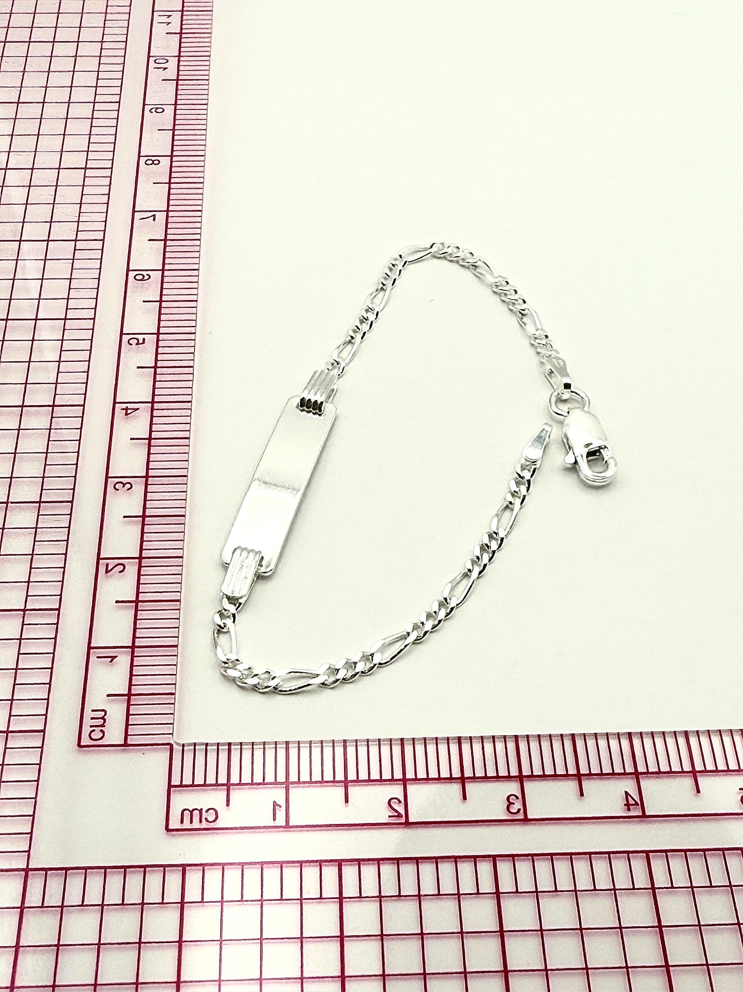 ID Bracelet 15cm Sterling Silver 925