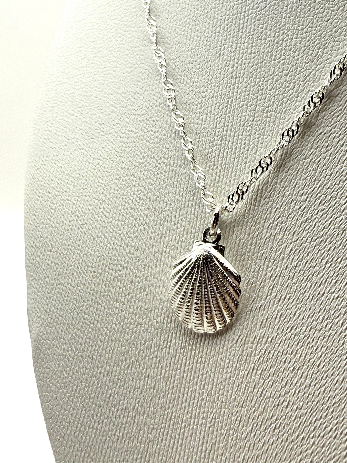 Shell Necklace 55cm Sterling Silver 925
