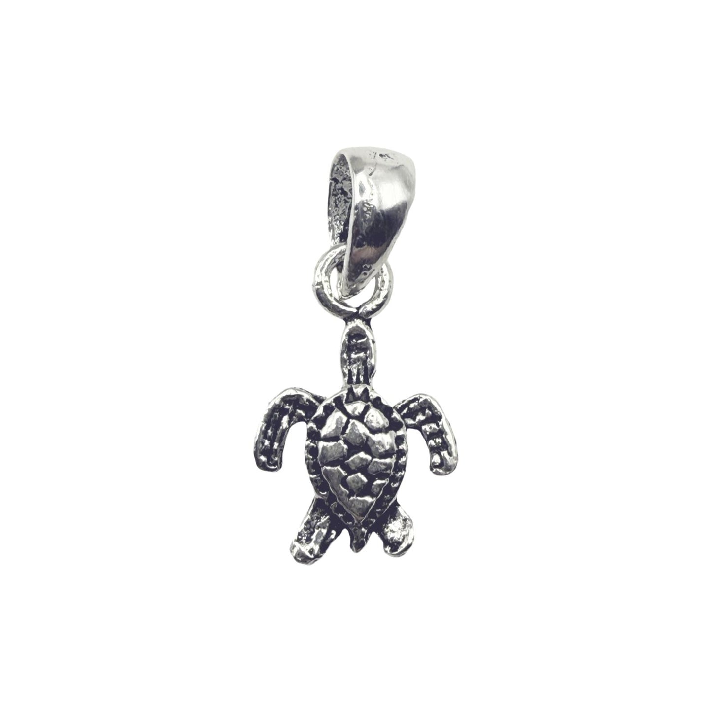 Small Turtle Pendant Sterling Silver 925