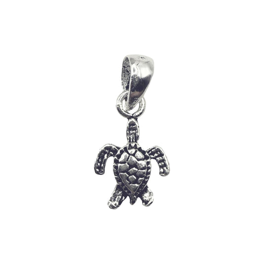 Small Turtle Pendant Sterling Silver 925