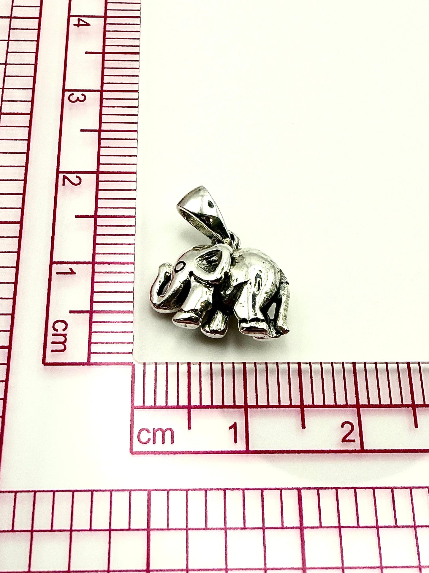 The Elio Elephant Pendant Sterling Silver 925