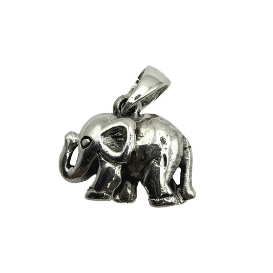 The Elio Elephant Pendant Sterling Silver 925