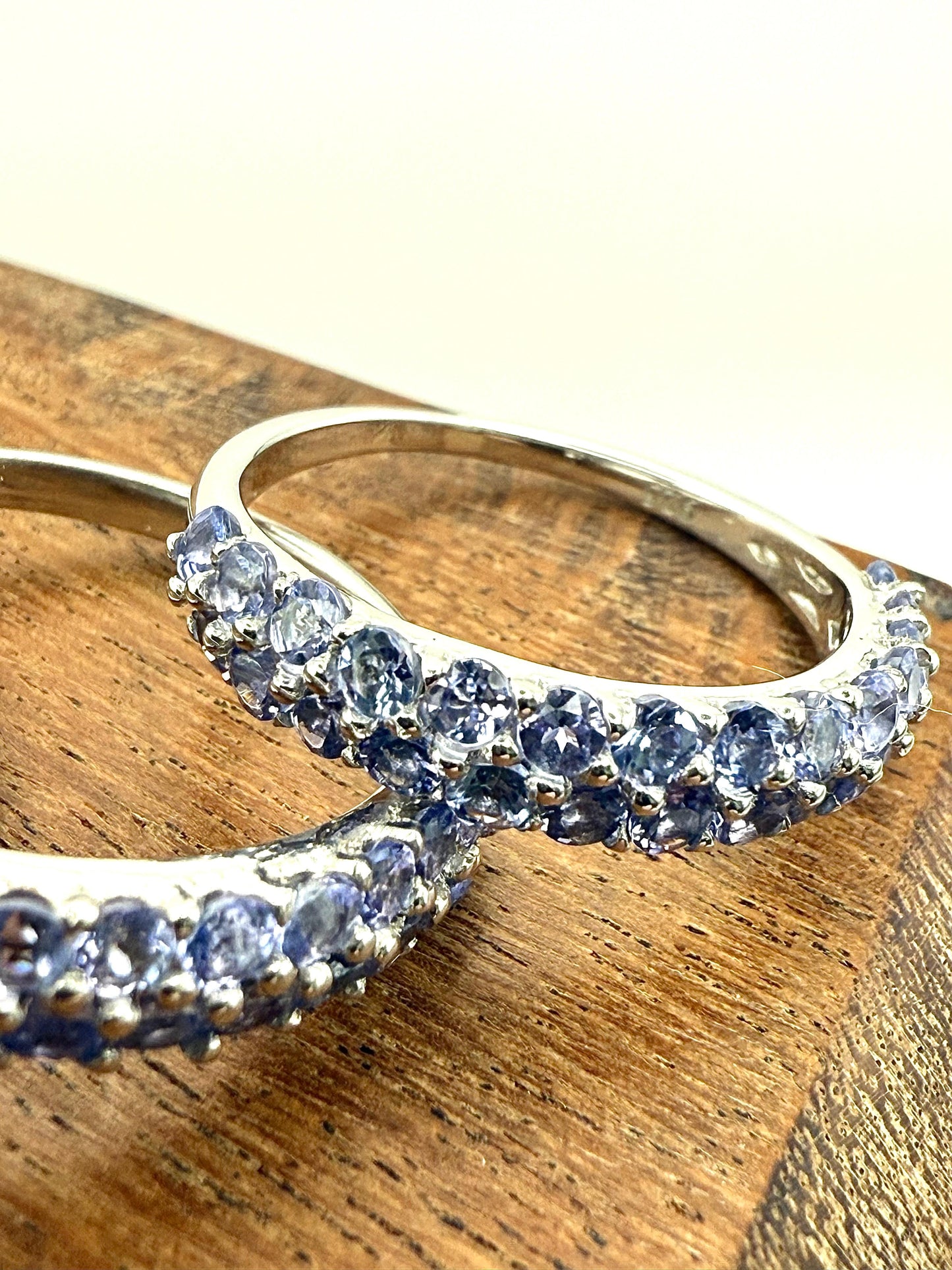 Azure Tanzanite Ring Sterling Silver 925