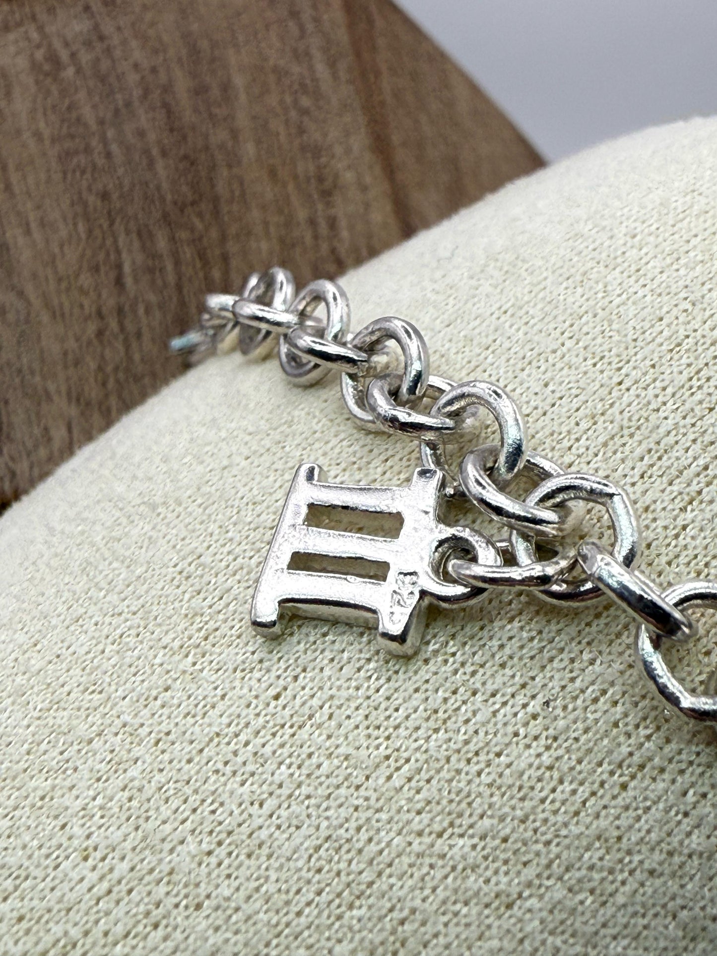 925 Sterling Silver 18.5cm Roma Bracelet