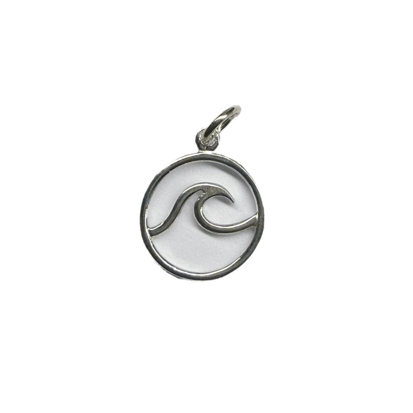 Wave Sterling Silver 925 Pendant