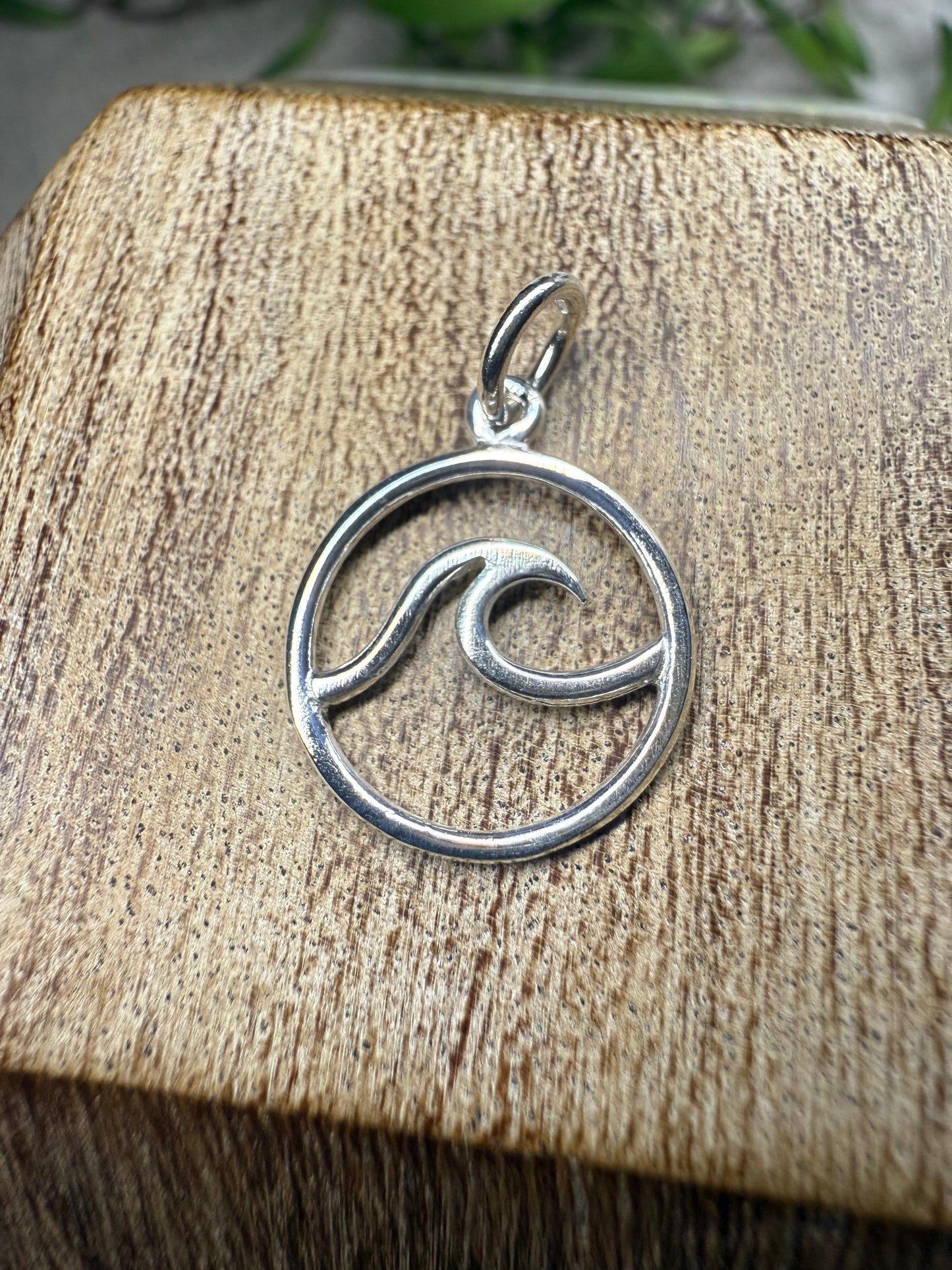 Wave Sterling Silver 925 Pendant