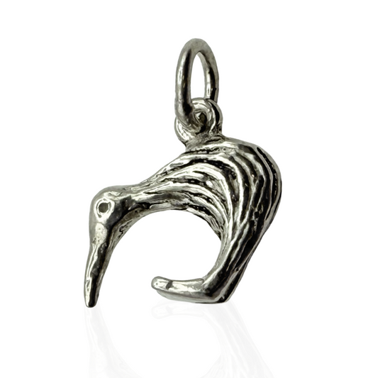 925 Sterling Silver Kiwi Charm