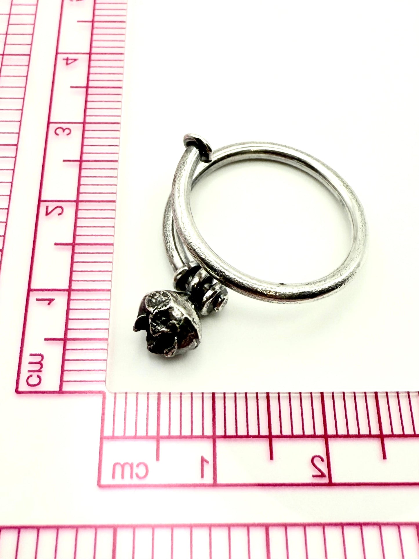 Eucalyptus Seed Adjustable Ring Sterling Silver 925