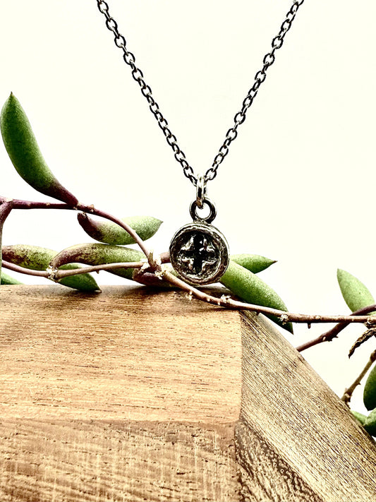 Individual Eucalyptus Seed Pod Necklace 45cm Sterling Silver 925