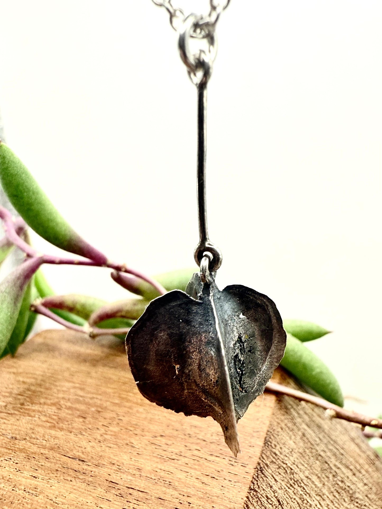 Pod Necklace 50cm + 5cm extender Sterling Silver 925