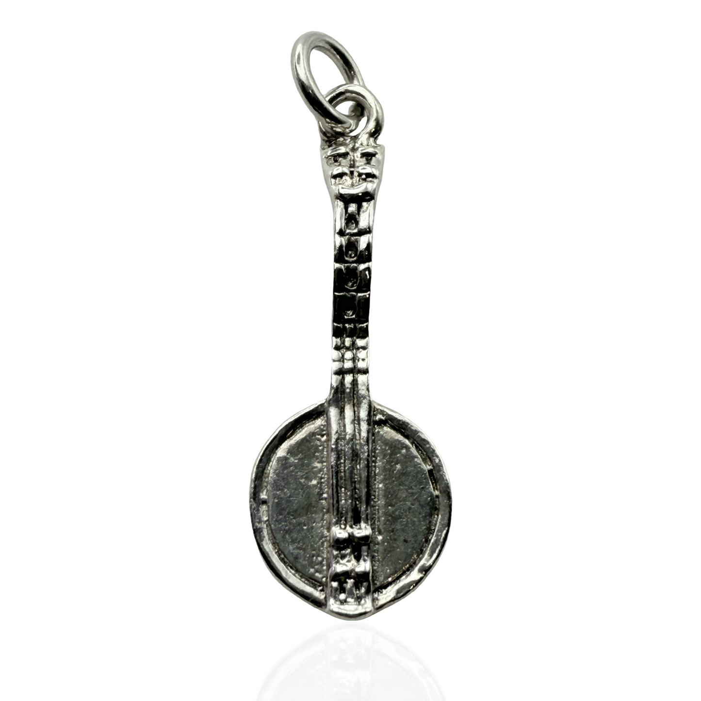 925 Sterling Silver Banjo Charm