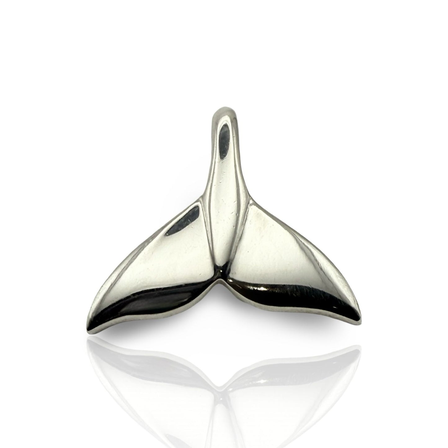 925 Sterling Silver Dolphin Tale Pendant