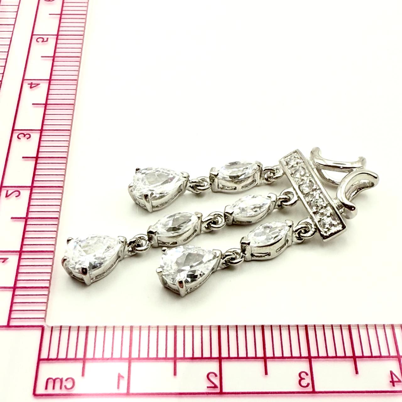 925 Sterling Silver Chandelier Drop Pendant