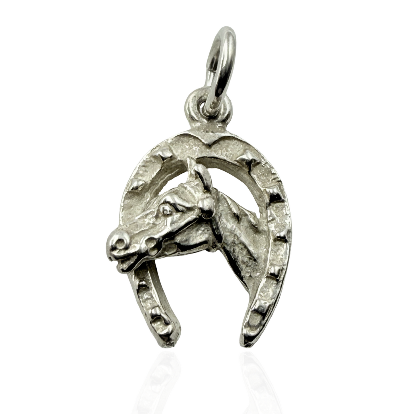 925 Lucky Horseshoe Charm