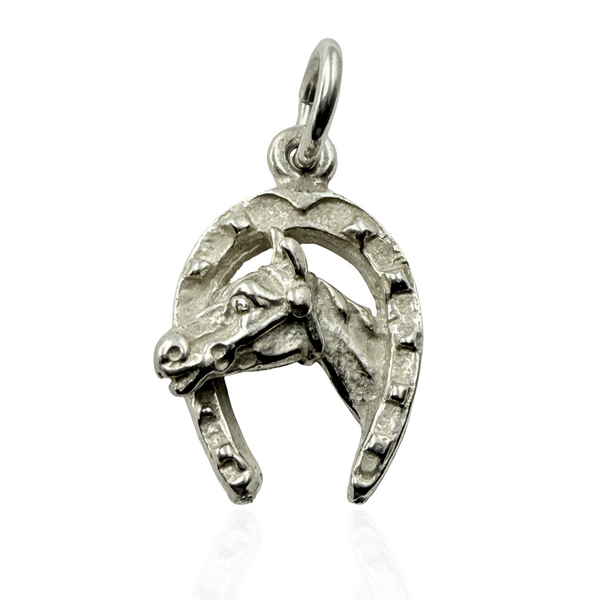 925 Lucky Horseshoe Charm