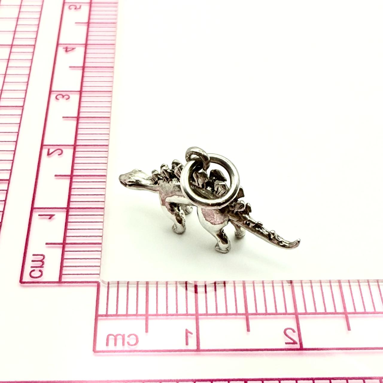 925 Sterling Silver Dinosaur Charm