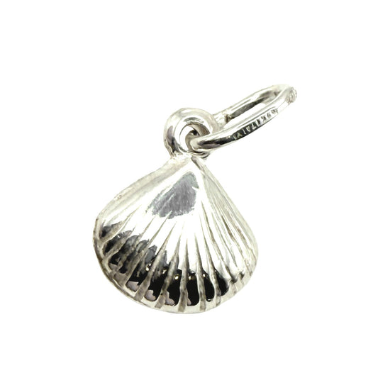 925 Sterling Silver Clam Charm