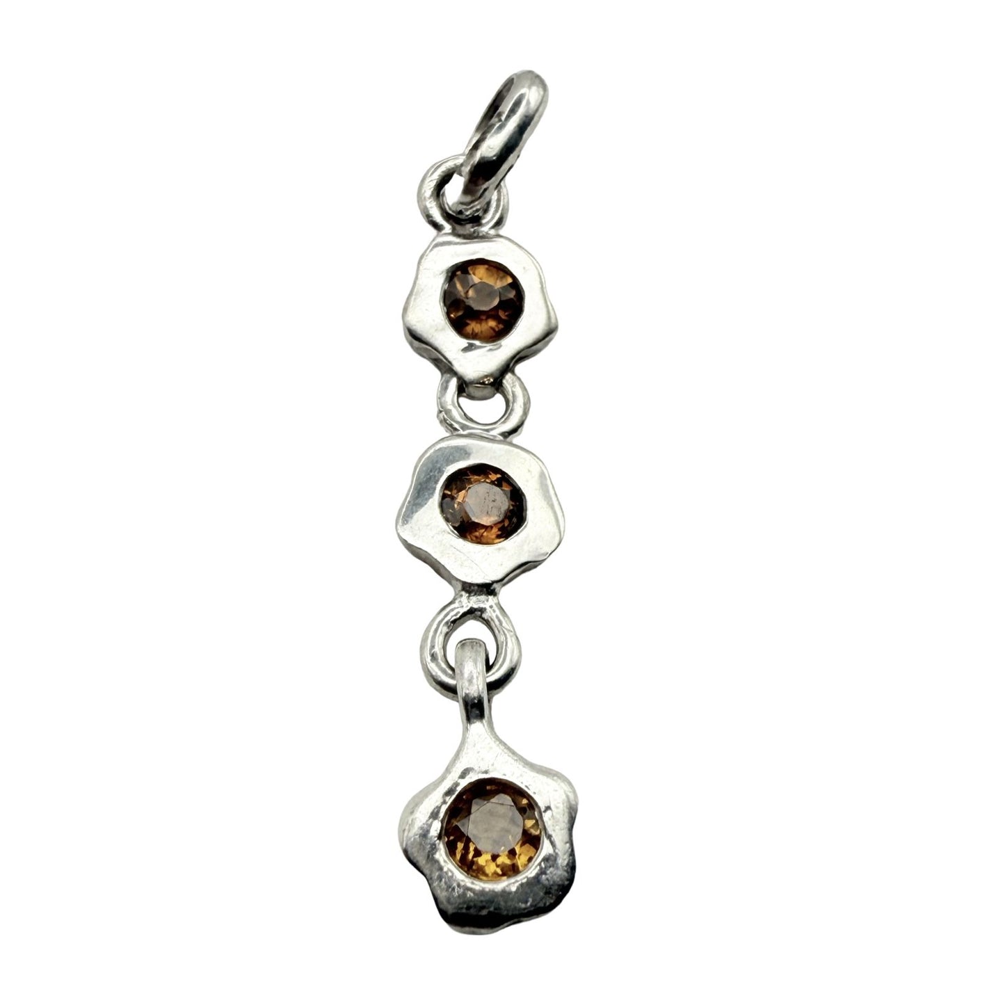 925 Sterling Silver Autumn Bloom Pendant