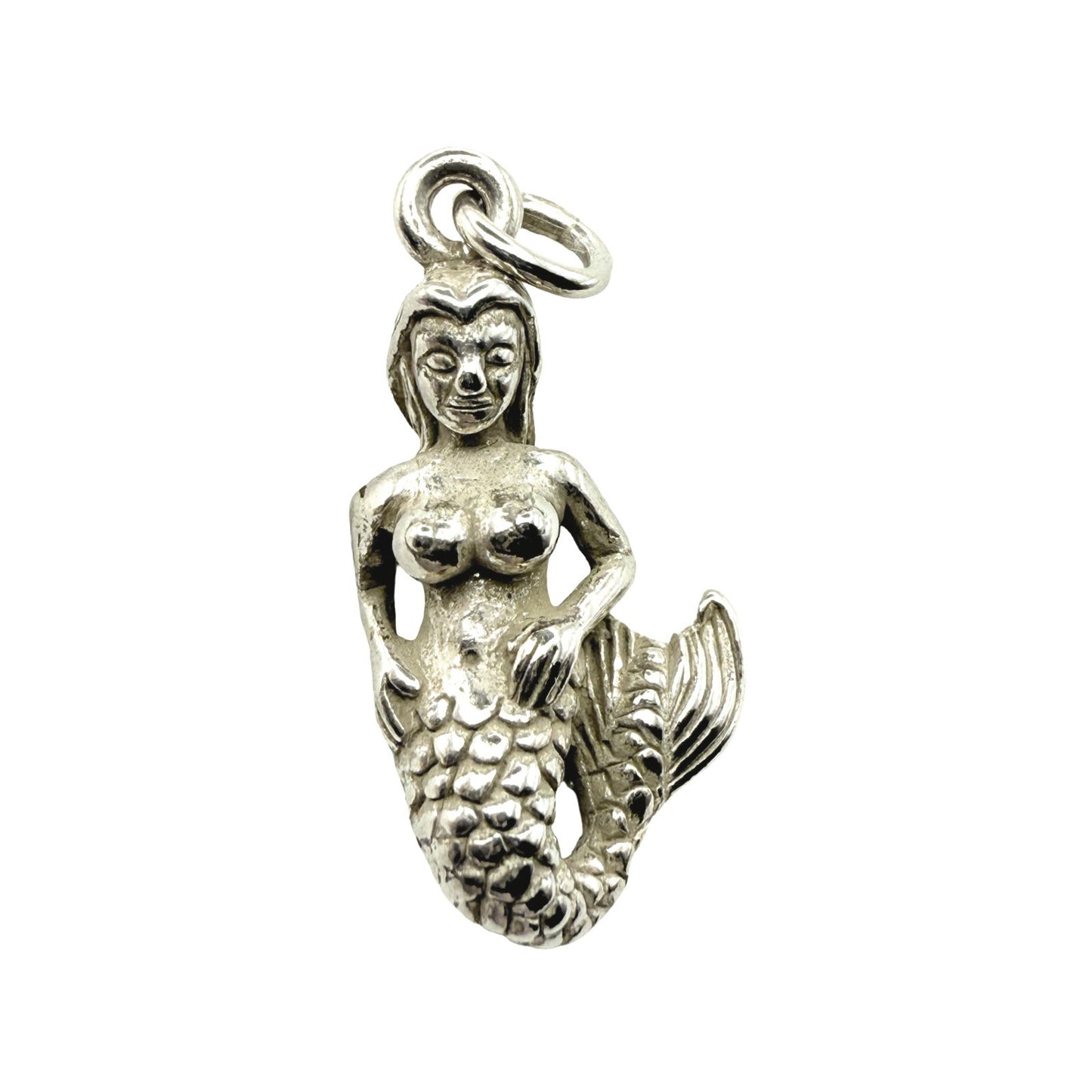 925 Sterling Silver Mermaid Charm