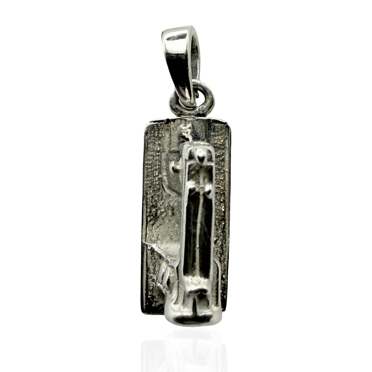 925 Sterling Silver Sewing Machine Pendant