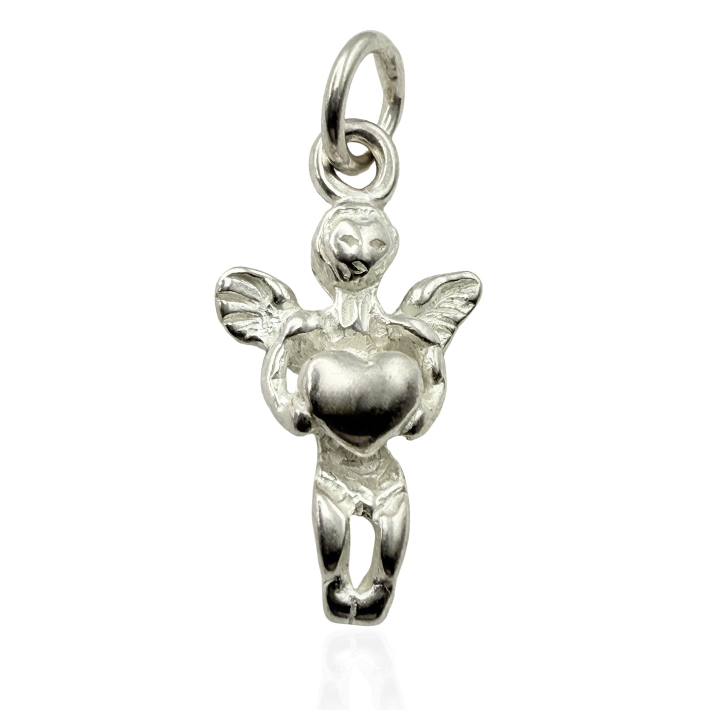 925 Sterling Silver Love Angel Charm
