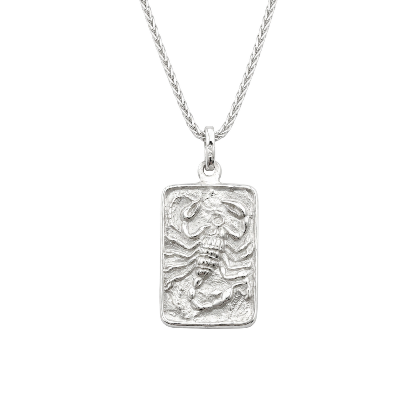 925 Sterling Silver The Scorpio Relic 55cm Necklace