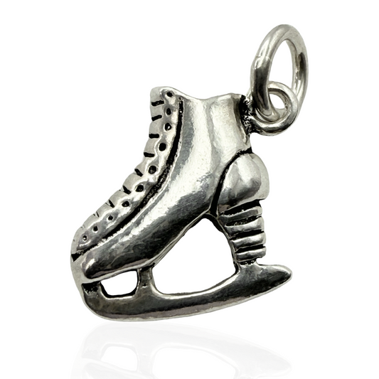 925 Sterling Silver Ice Skate Charm