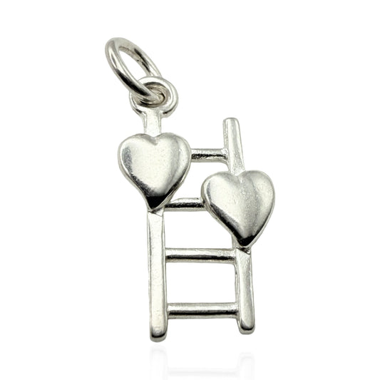925 Sterling Silver Love Ladder Charm