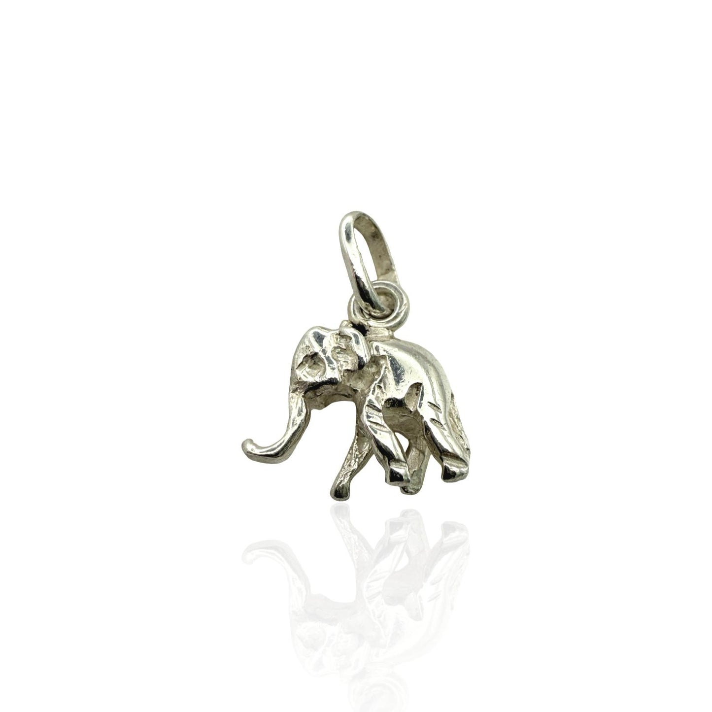 925 Sterling Silver Baby Elephant Charm