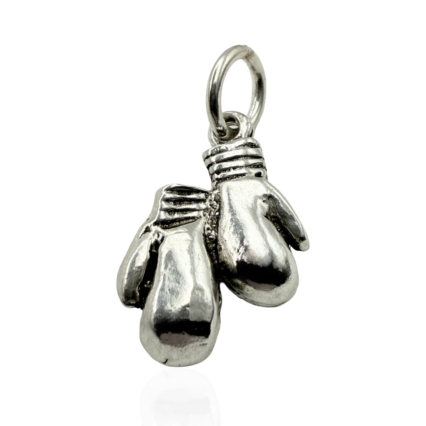 925 Sterling Silver Boxing Cloves Charm