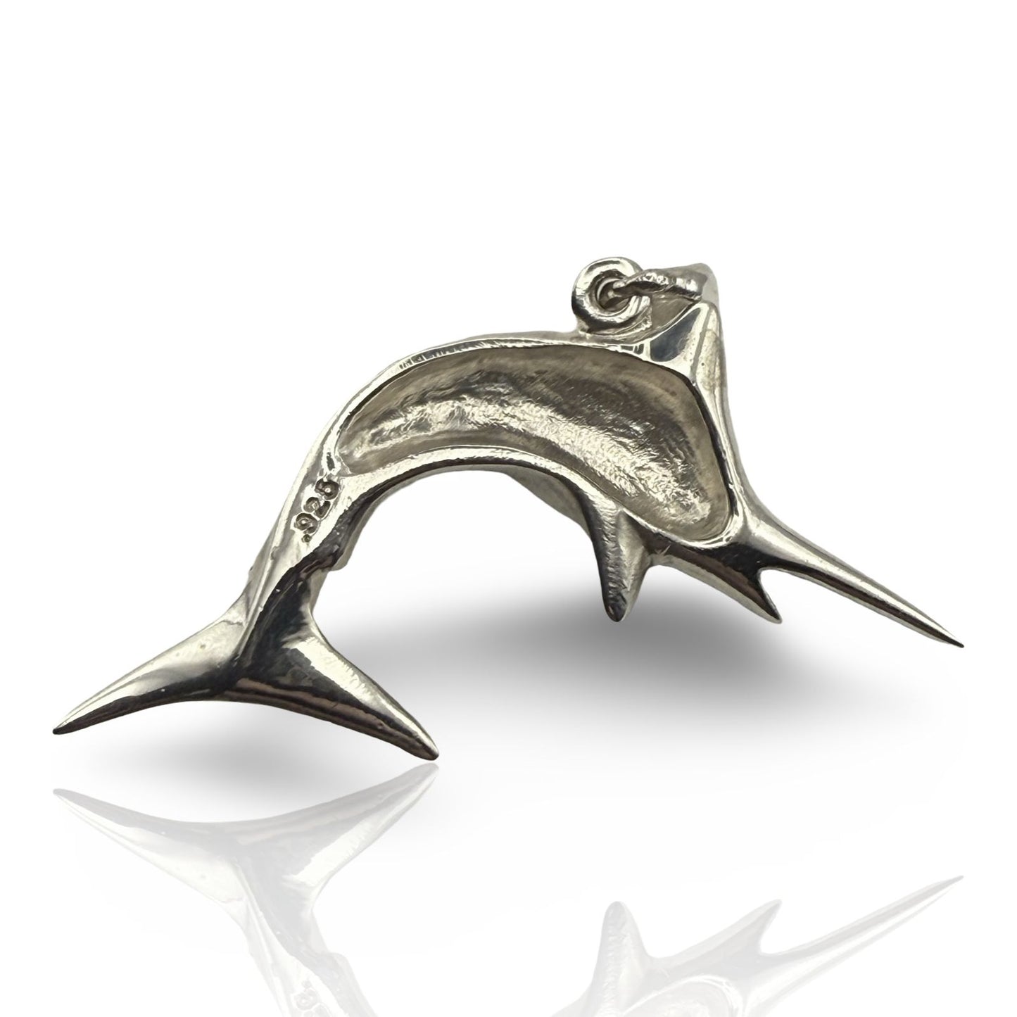 925 Sterling Silver Swordfish Pendant