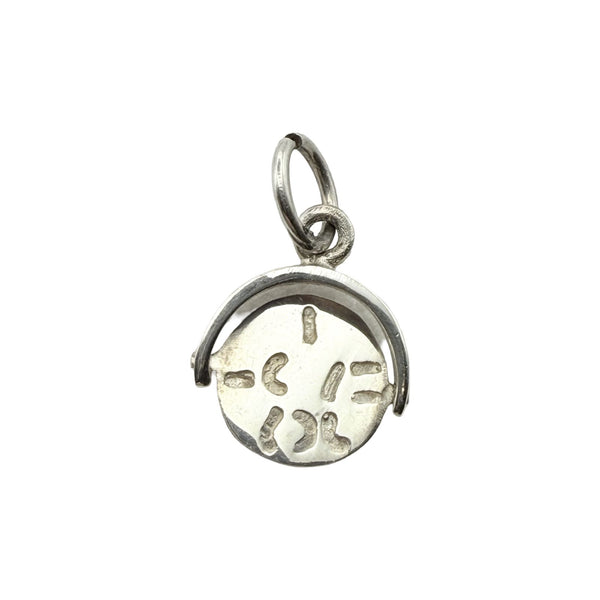 925 Sterling Silver "I Love You" Small Spinner Charm