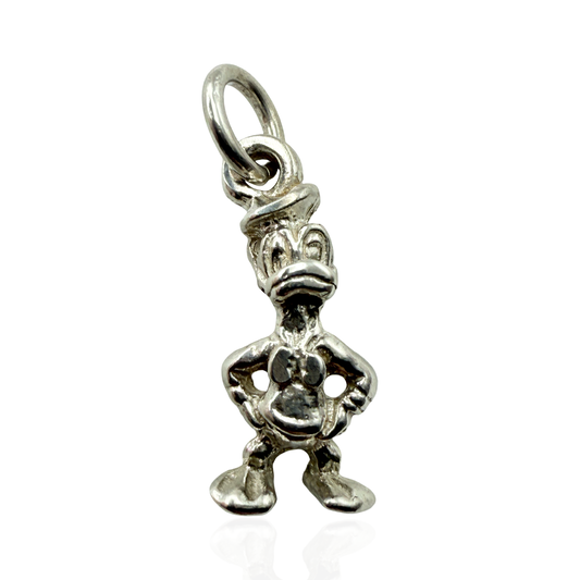 925 Sterling Silver Angry Duck Charm