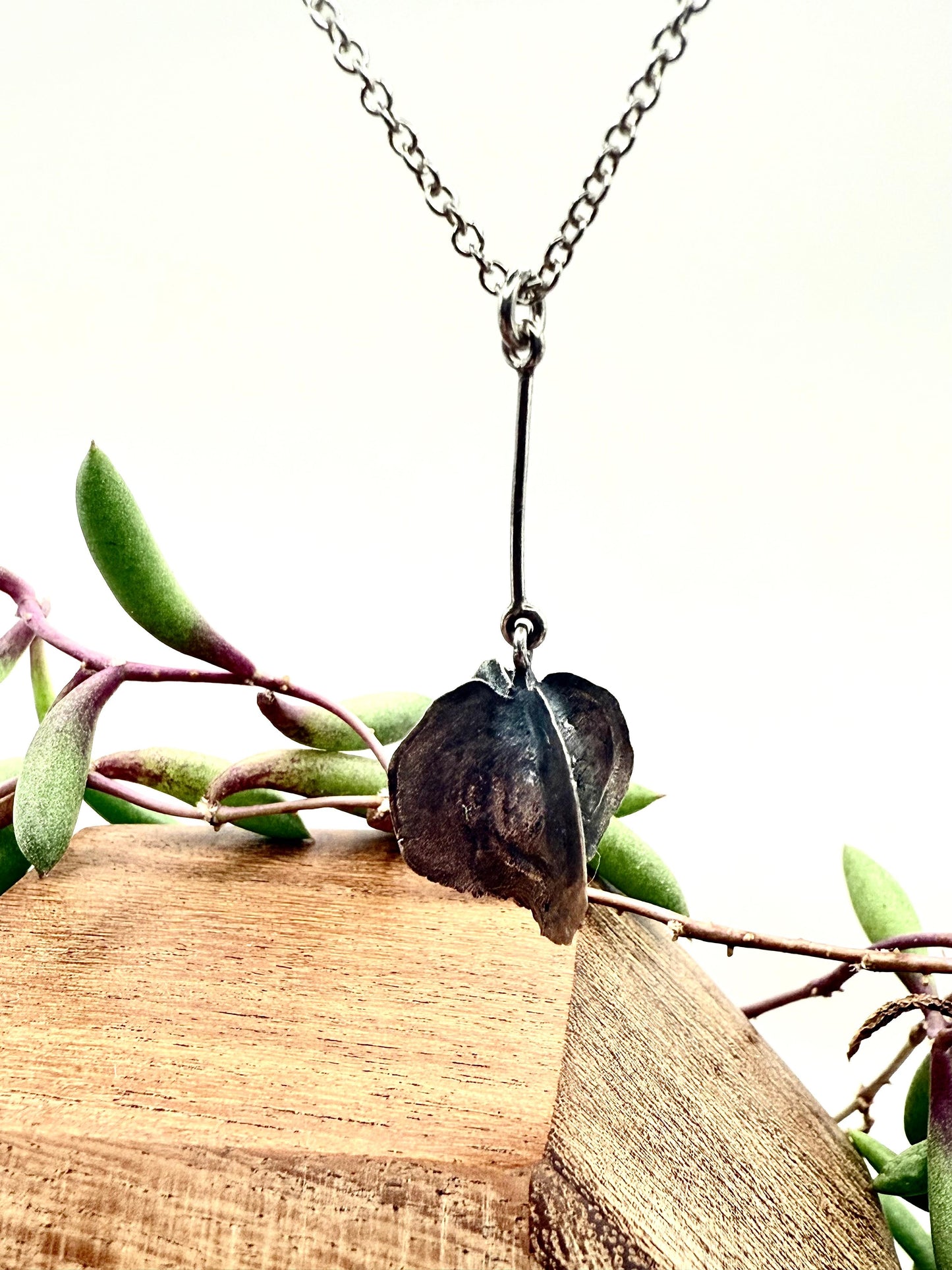 Pod Necklace 50cm + 5cm extender Sterling Silver 925