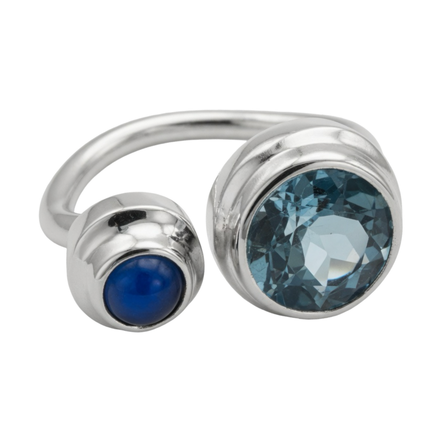 Lunar Tide Handmade Ring Sterling Silver 925