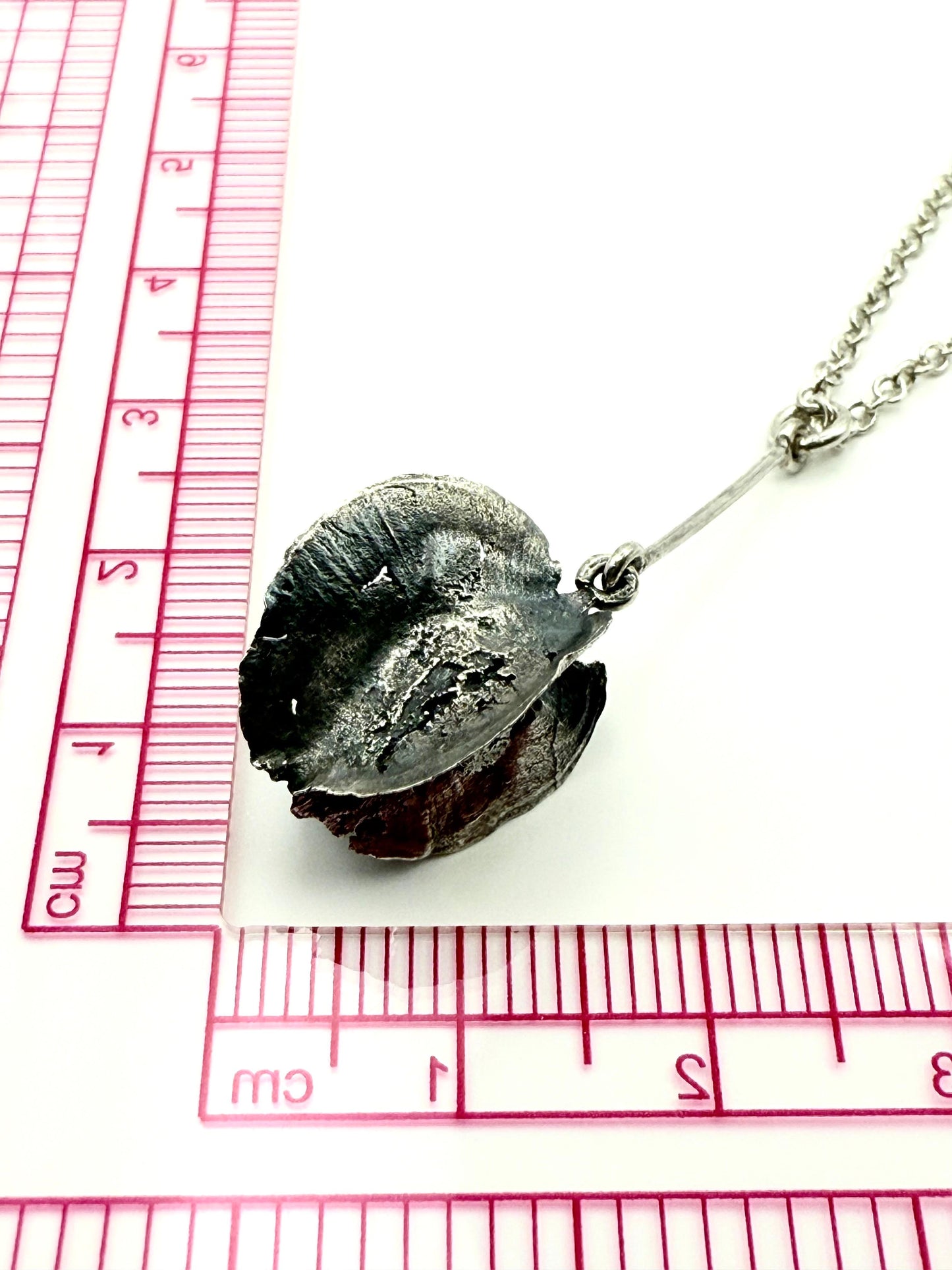 Pod Necklace 50cm + 5cm extender Sterling Silver 925