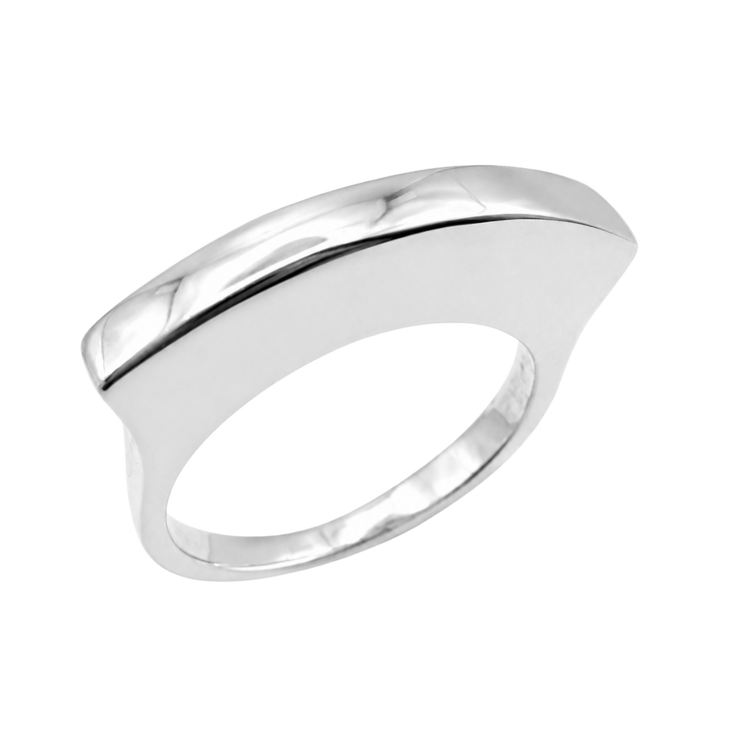 925 Sterling Silver Horizon Ridge Band